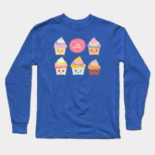 Happy Birthday Cupcake (2) Long Sleeve T-Shirt